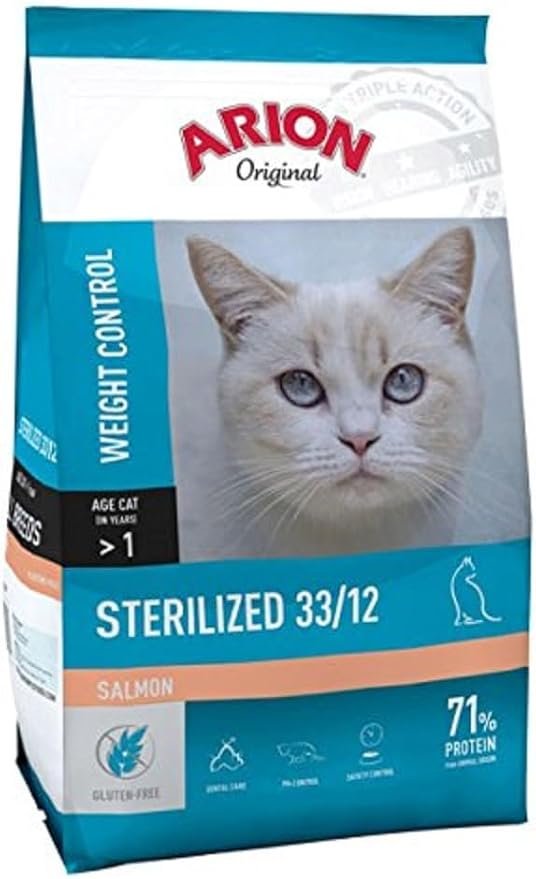 Arion Original Cat Adult Sterilized Salmón - 7.5 KG