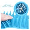 Paw Cleaner Portable Dog Paw Washer with Soft Silicone Foot Washing Cup, Quickly Cleaning Pets Muddy Feet (Color May Vary) (Small)
