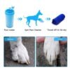 Paw Cleaner Portable Dog Paw Washer with Soft Silicone Foot Washing Cup, Quickly Cleaning Pets Muddy Feet (Color May Vary) (Small)