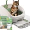 Purina Tidy Cats Litter Box System, BREEZE System Starter Kit Litter Box, Litter Pellets & Pads
