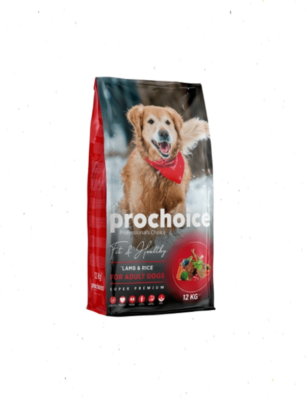 Layer_1_25__36426 Prochoice Adult Dog Fit & Healthy Lamb & Rice 12 Kg