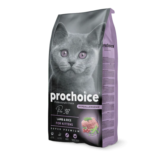 PROCHOICE_Pro38_15kg_1 Prochoice Pro38 Lamb & Rice 15 Kg Cat Food for Kittens