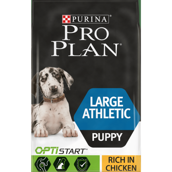 PRO PLAN Dog Large Puppy Athletic with OPTISTART rich in Chicken dry food