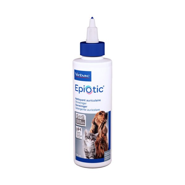 Virbac EpiOtic Ear Cleaner for Cats and Dogs 125ml